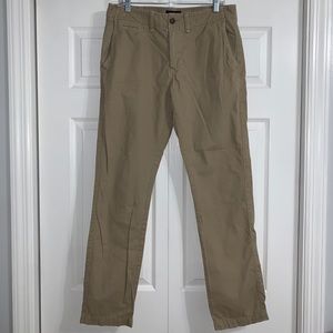 AMERICAN EAGLE SLIM STRAIGHT KHAKI PANTS